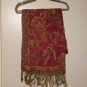 Bundle of 3 Pashmina scarves.
